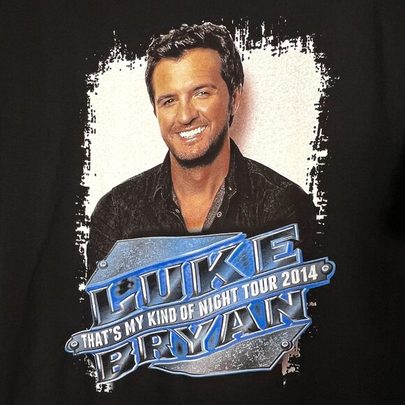 Luke Bryan 2014 Tour Tee SZ XL NWOT - Picture 1 of 4